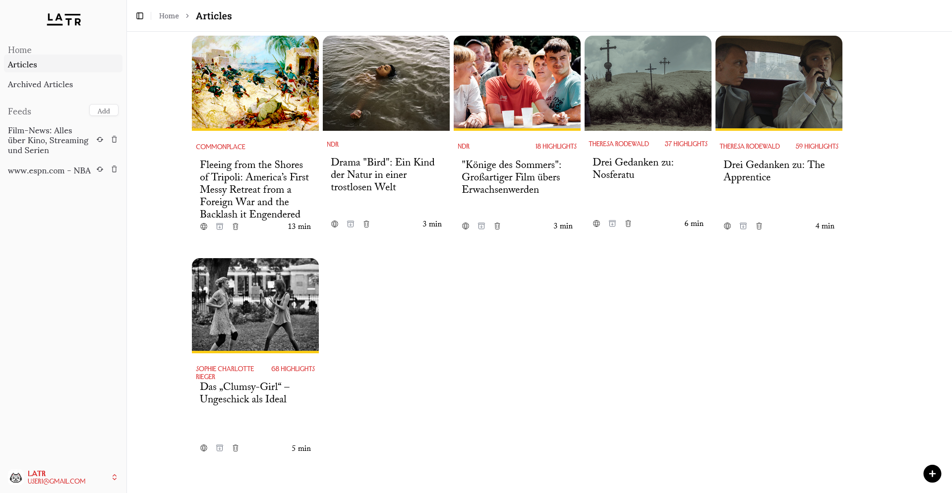 LATR Research Process