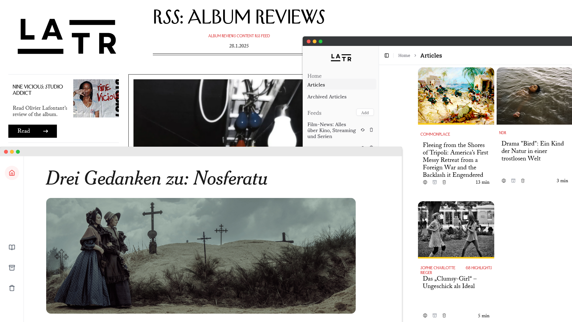 LATR Project Screenshot